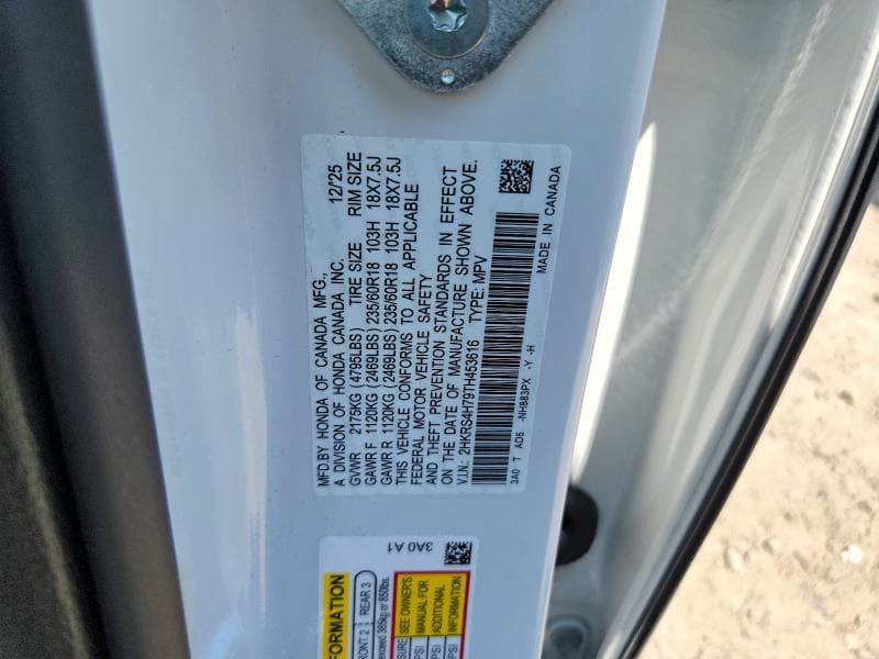 2026 HONDA CR-V EXL 14