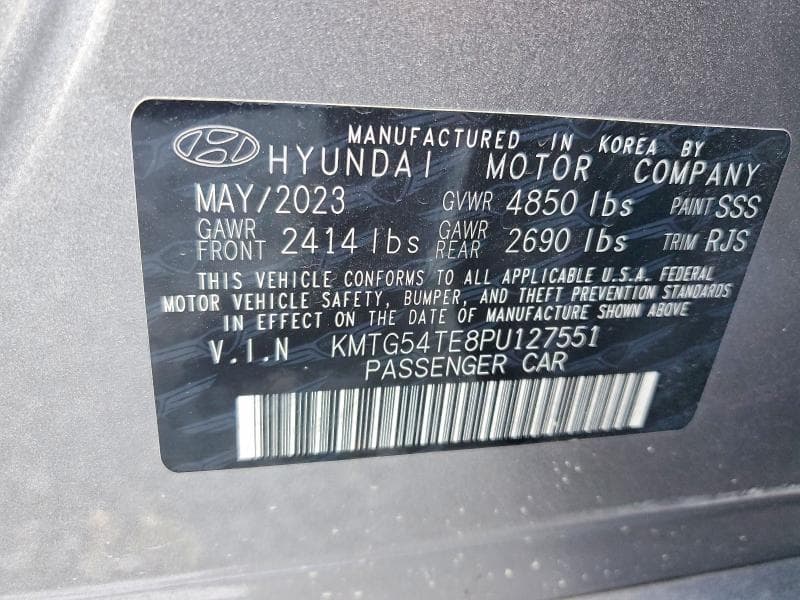 2023 GENESIS G70 3.3T STANDARD 3.3T STANDARD 14