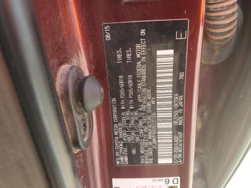 2016 LEXUS GX 460 12