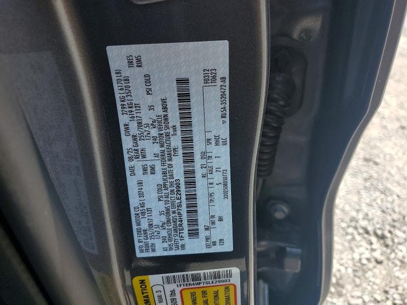 2025 FORD RANGER XLT 12
