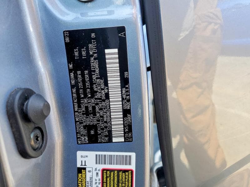 2022 TOYOTA HIGHLANDER XLE XLE 14