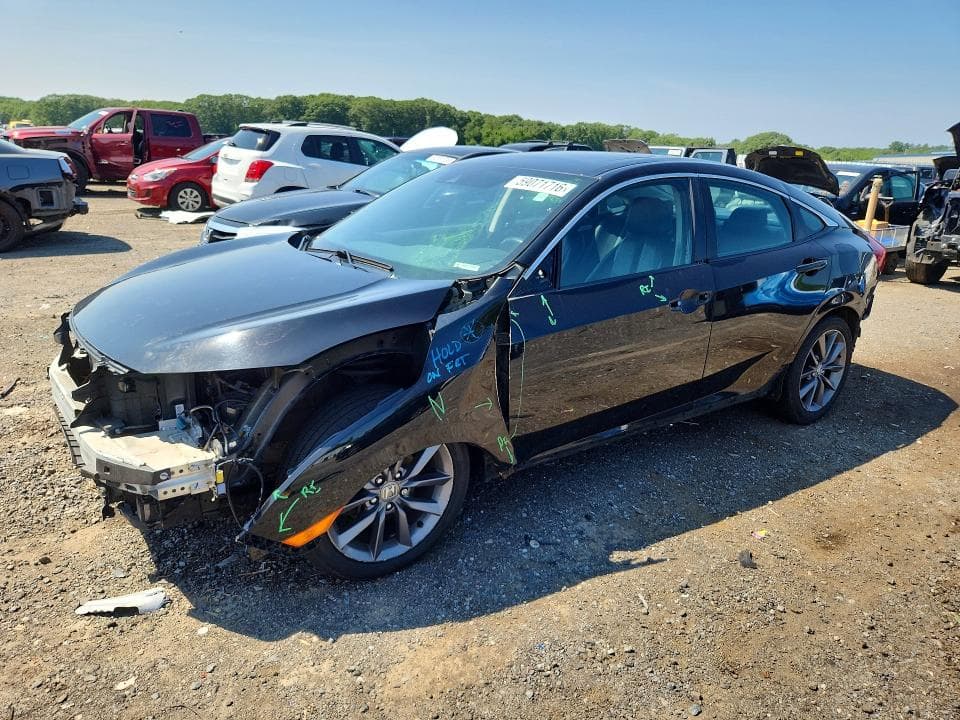 2019 HONDA CIVIC EXL - 1