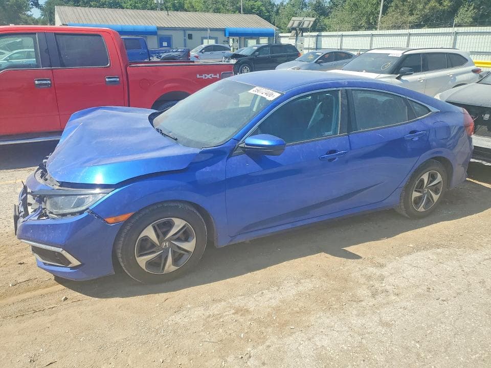 2019 HONDA CIVIC LX - 1