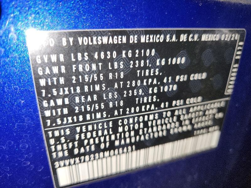 2024 VOLKSWAGEN TAOS SE 13