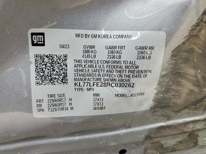 2024 CHEVROLET TRAX LS 13