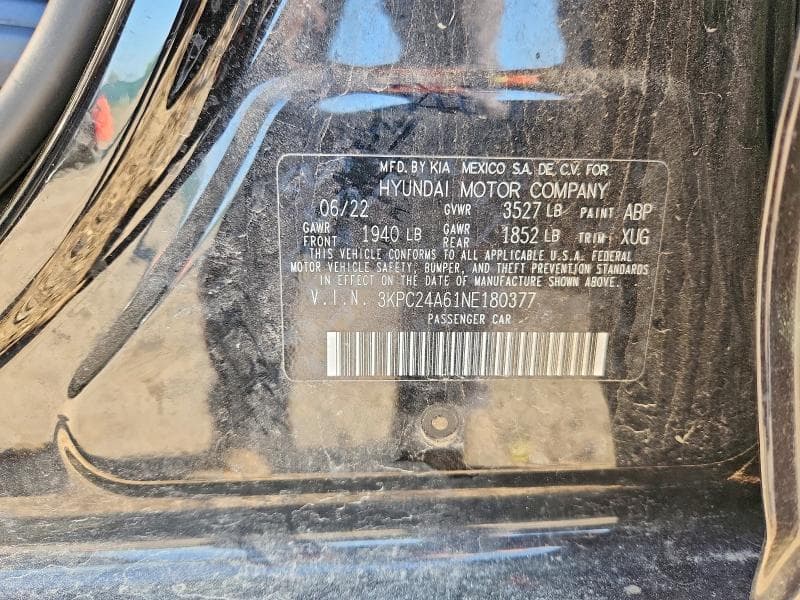 2022 HYUNDAI ACCENT SE 13