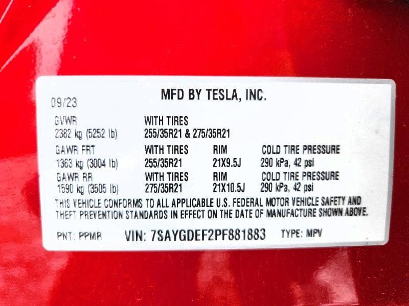 2023 TESLA MODEL Y 13