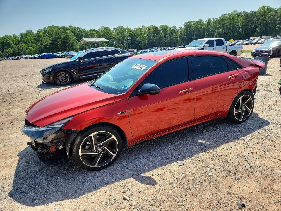 2022 HYUNDAI ELANTRA N LINE - 1