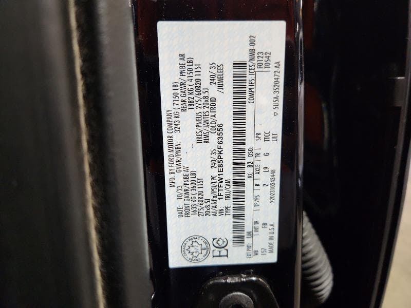 2023 FORD F150 SUPERCREW 12