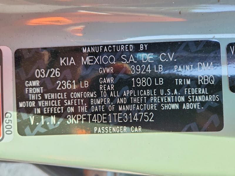 2026 KIA K4 LXS 12