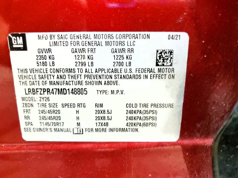 2021 BUICK ENVISION ESSENCE ESSENCE 13