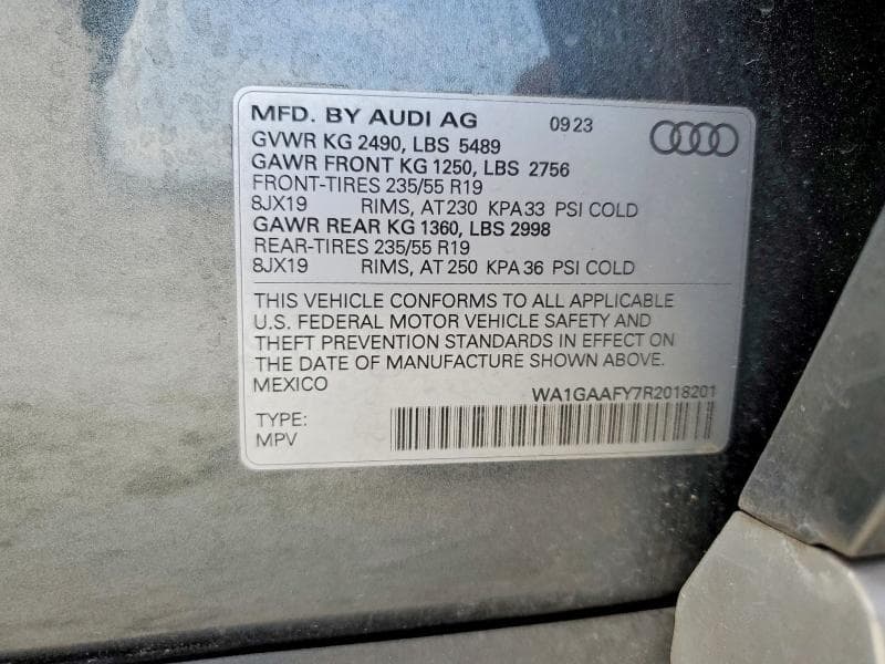 2022 AUDI Q5 14