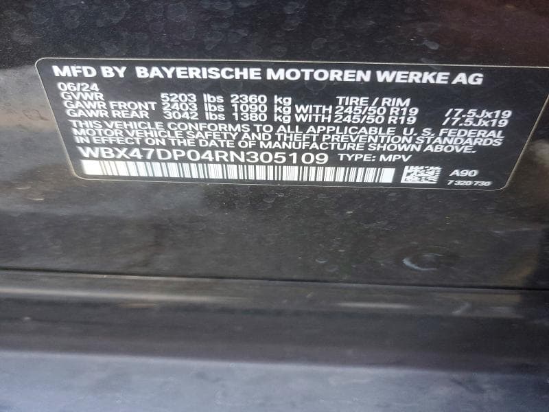2024 BMW X3 SDRIVE30I 13