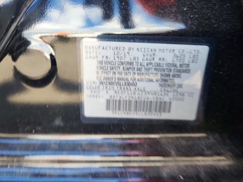 2020 NISSAN VERSA SV 13