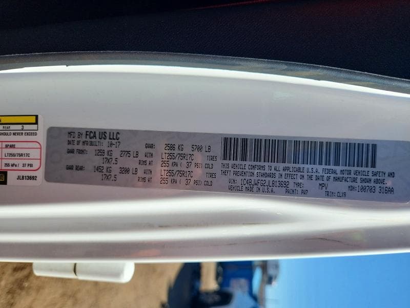2018 JEEP WRANGLER UNLIMITED RUBICON 13