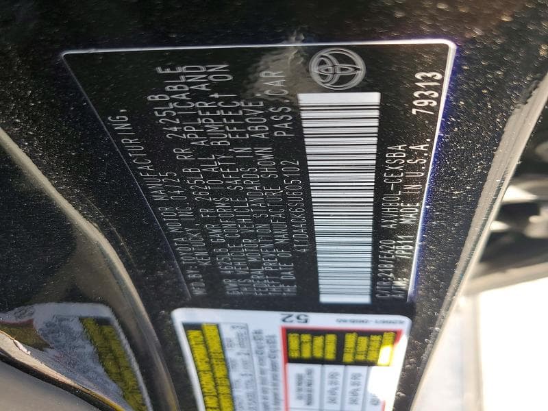 2025 TOYOTA CAMRY SE 12