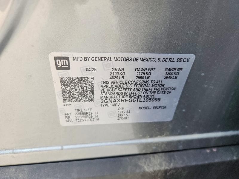 2026 CHEVROLET EQUINOX 13