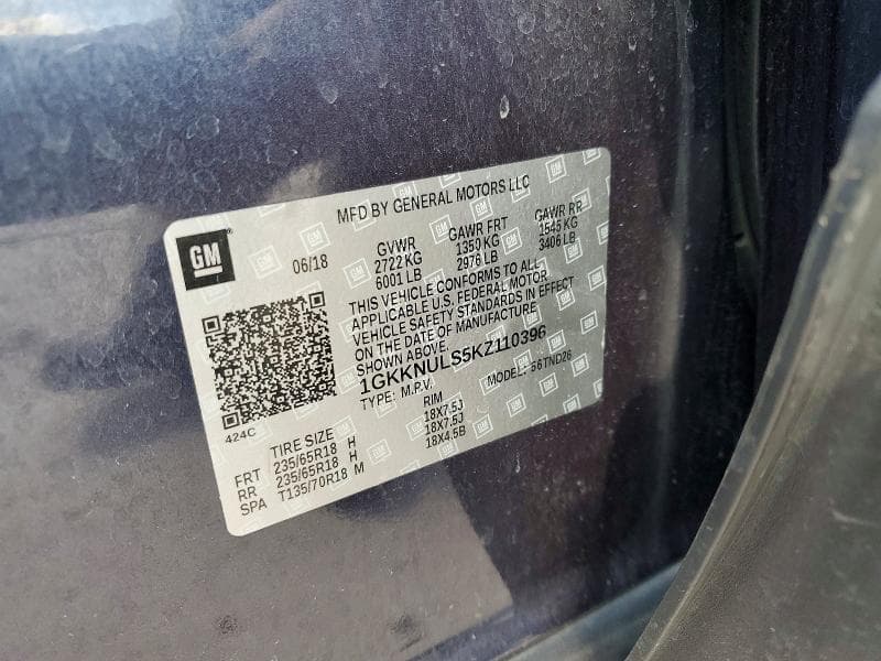 2019 GMC ACADIA SLT-1 12