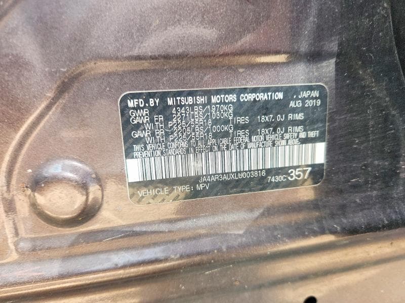 2020 MITSUBISHI OUTLANDER SPORT ES 13