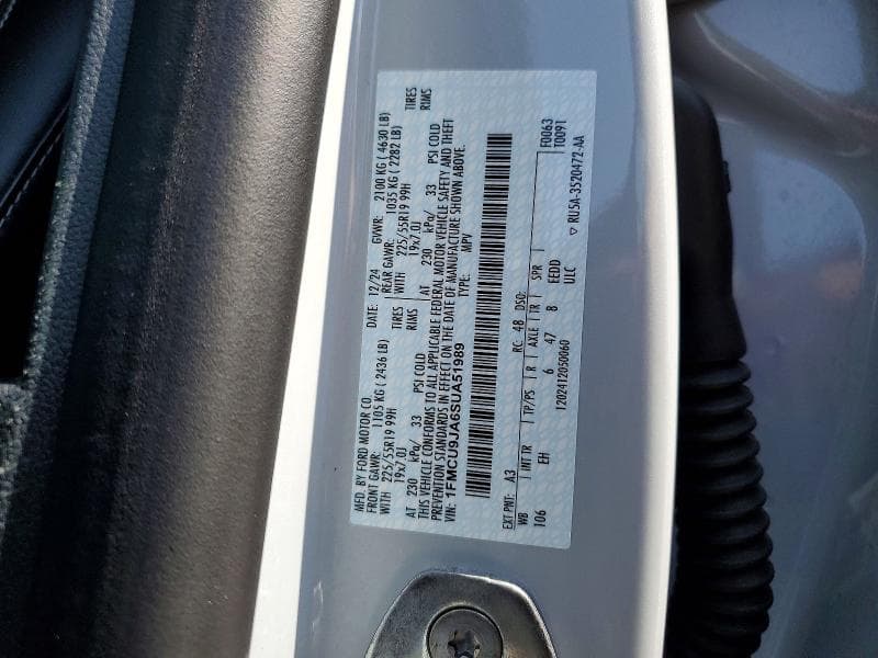 2025 FORD ESCAPE PLATINUM 14