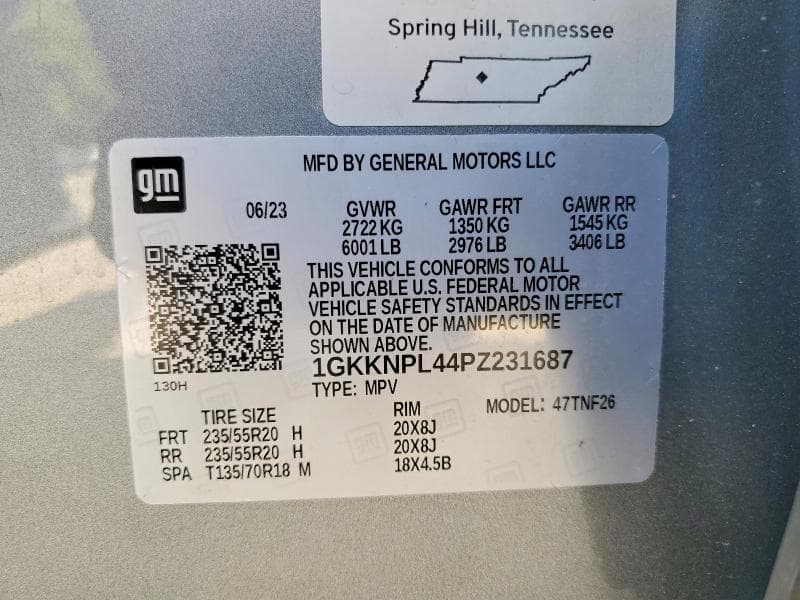 2023 GMC ACADIA DENALI 13