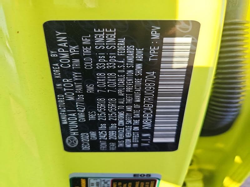2024 HYUNDAI KONA SEL SEL 14