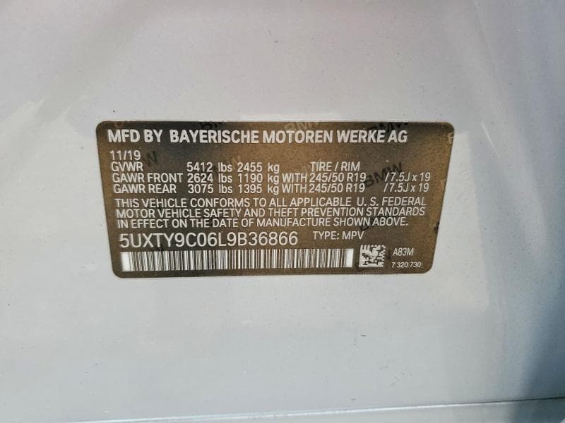 2020 BMW X3 XDRIVEM40I 13