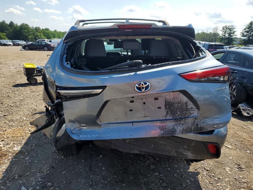 2021 TOYOTA HIGHLANDER HYBRID XLE HYBRID XLE 6