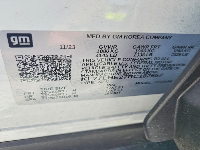 2024 CHEVROLET TRAX 1LT 13