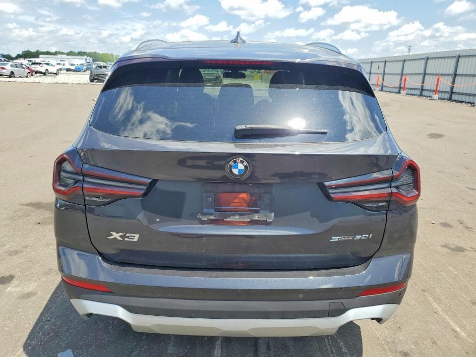 2022 BMW X3 SDRIVE30I 6