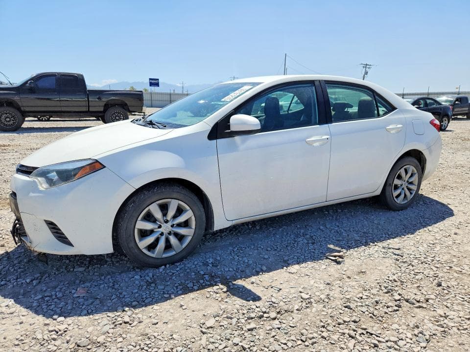 2016 TOYOTA COROLLA LE