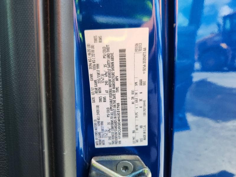 2017 FORD ESCAPE SE 13