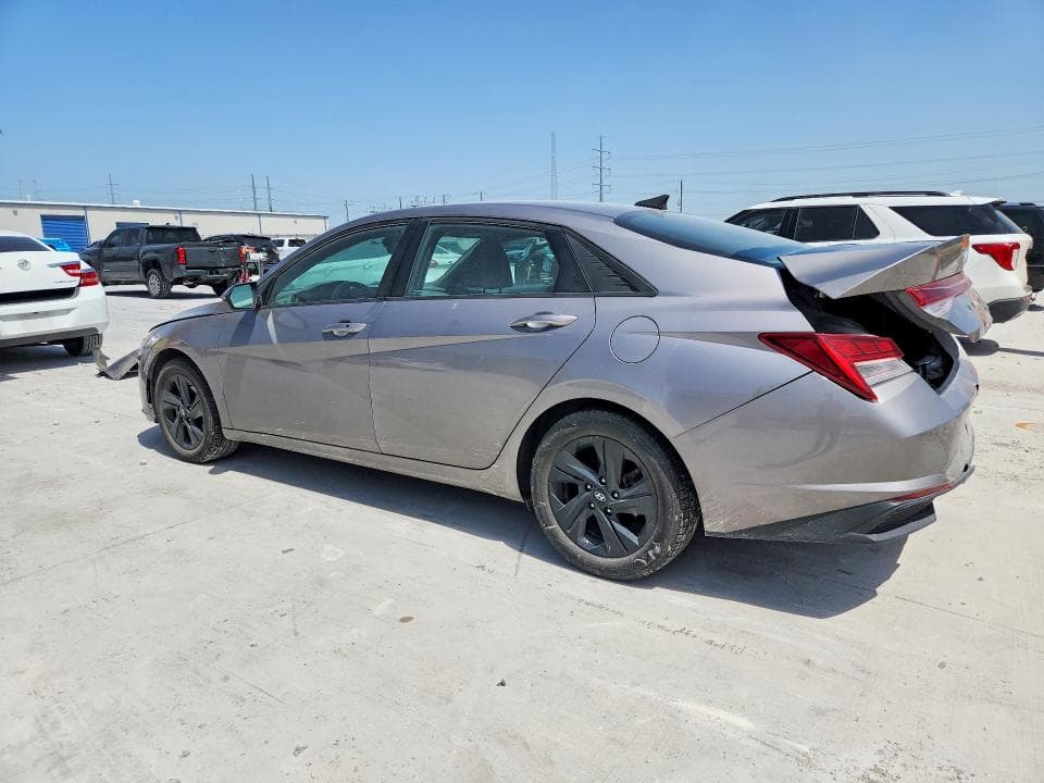 2023 HYUNDAI ELANTRA BLUE BLUE 2