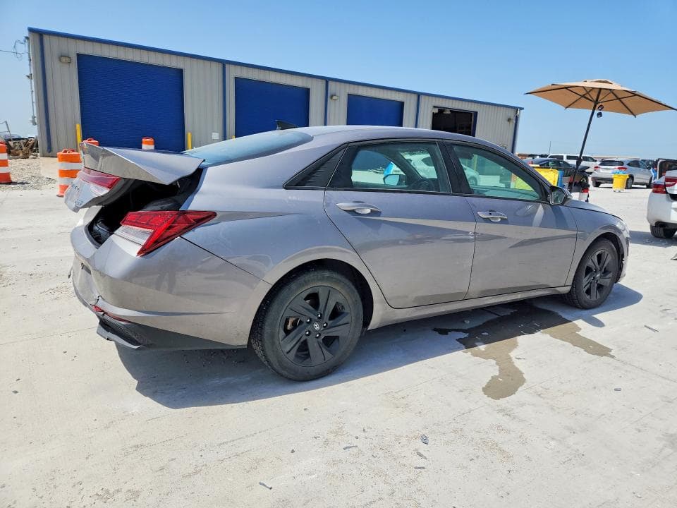 2023 HYUNDAI ELANTRA BLUE BLUE 3