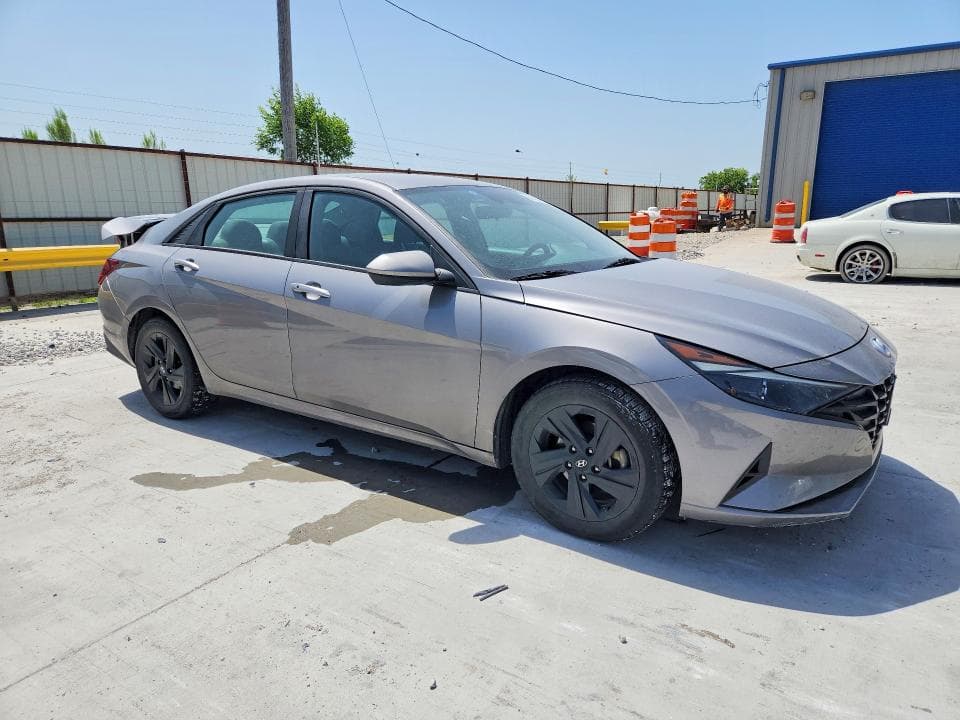 2023 HYUNDAI ELANTRA BLUE BLUE 4