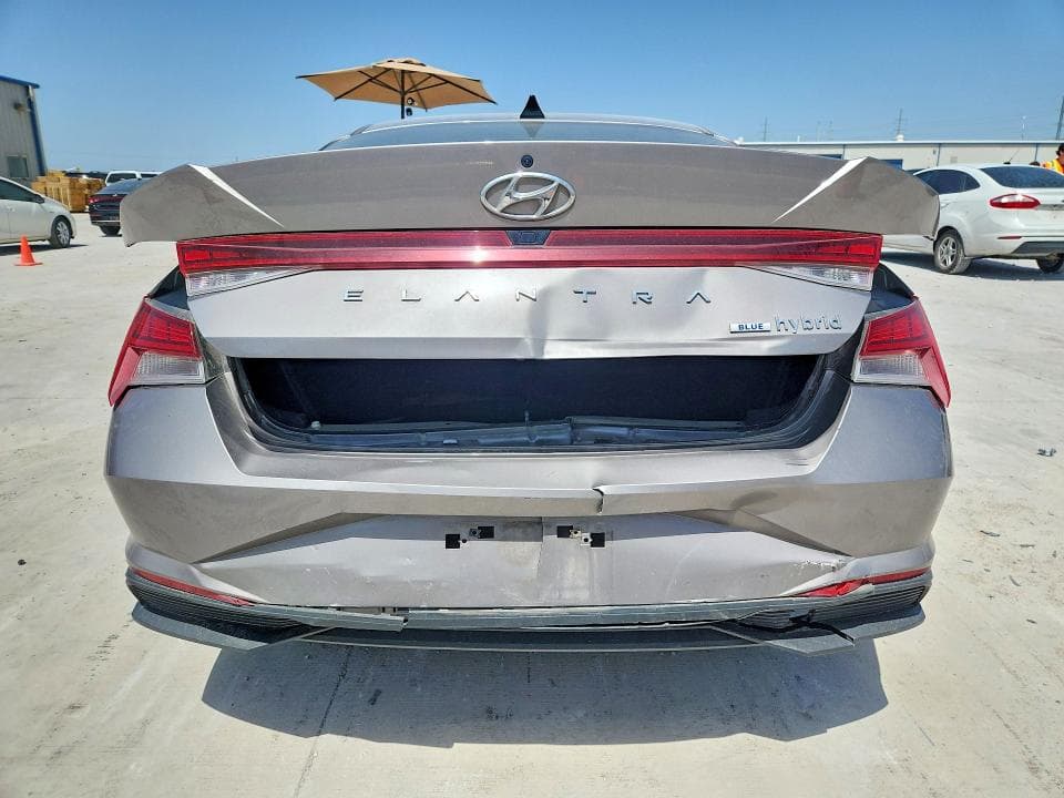 2023 HYUNDAI ELANTRA BLUE BLUE 6
