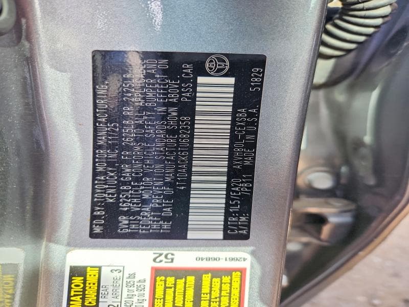 2026 TOYOTA CAMRY SE 13