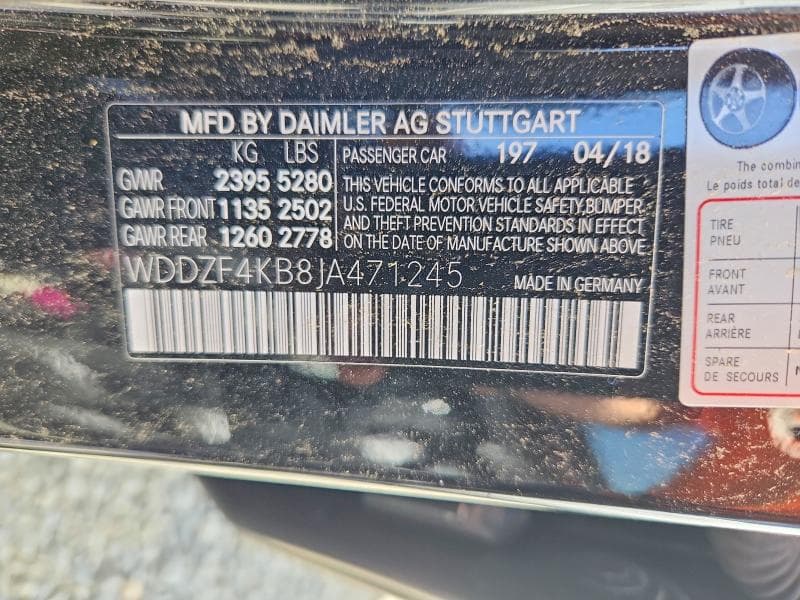 2018 MERCEDES-BENZ E 300 4MATIC 13