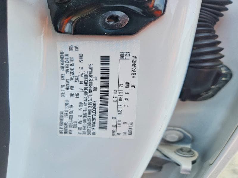 2020 FORD F250 SUPER DUTY 12