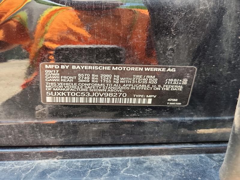 2018 BMW X5 XDR40E XDR40E 13