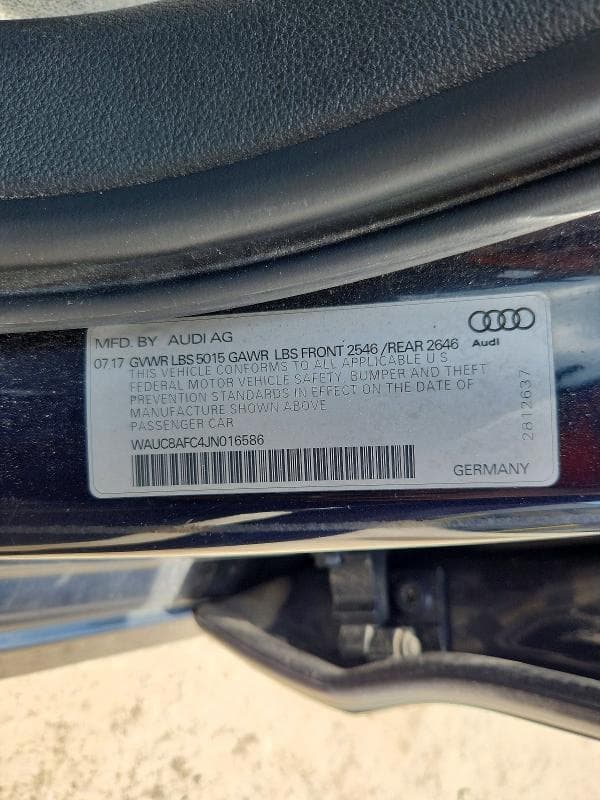 2018 AUDI A6 PREMIUM 13