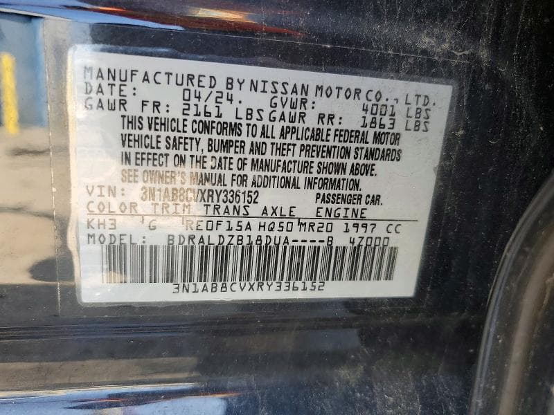 2024 NISSAN SENTRA SV 12
