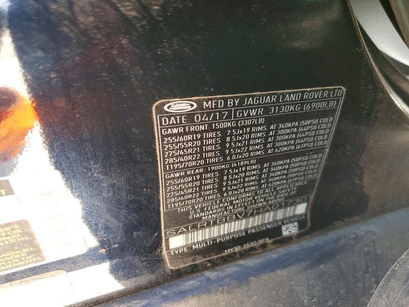 2017 LAND ROVER DISCOVERY FIRST EDITION FIRST EDITION 13
