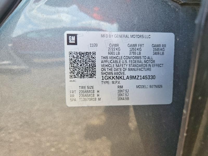 2021 GMC ACADIA SLE 14