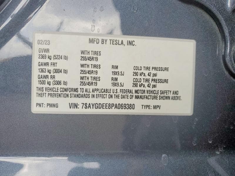 2023 TESLA MODEL Y 13