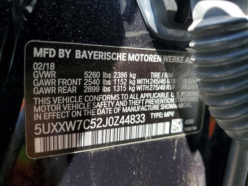 2018 BMW X4 XDRIVEM40I 13