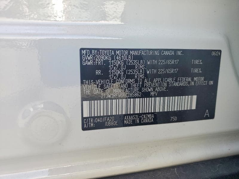 2024 TOYOTA RAV4 XLE 13