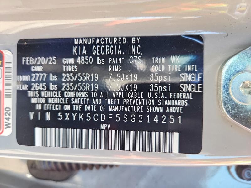 2025 KIA SPORTAGE SX PRESTIGE 13