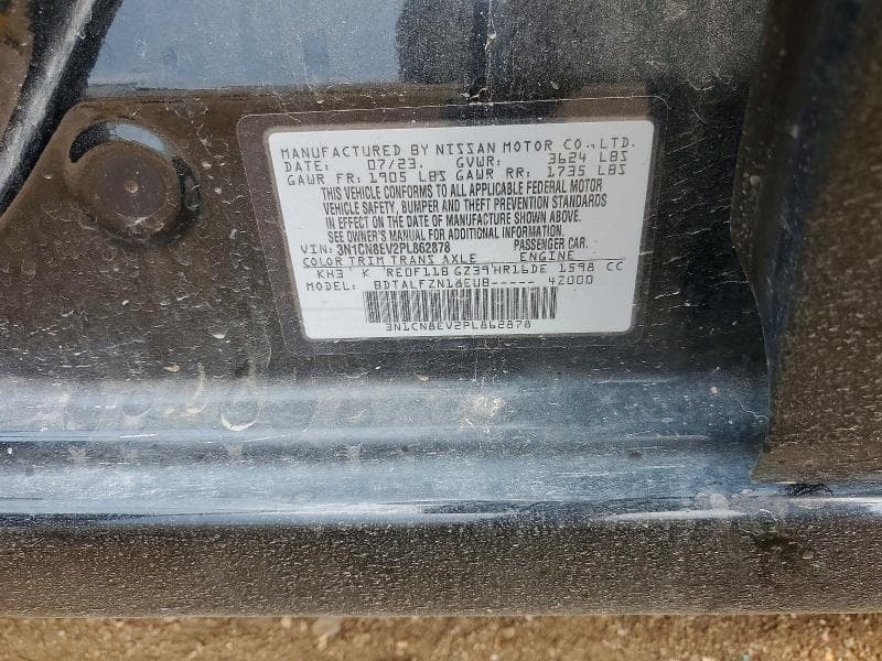 2023 NISSAN VERSA SV 12
