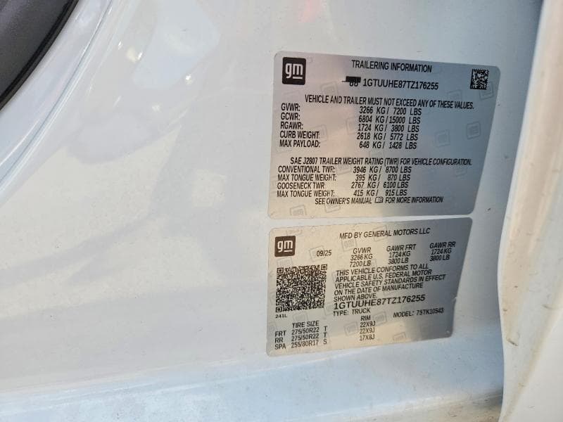 2026 GMC SIERRA K1500 DENALI ULTIMATE K1500 DENALI ULTIMATE 12